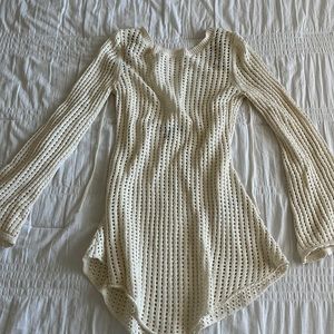 Forever 21 crocheted swim cover up